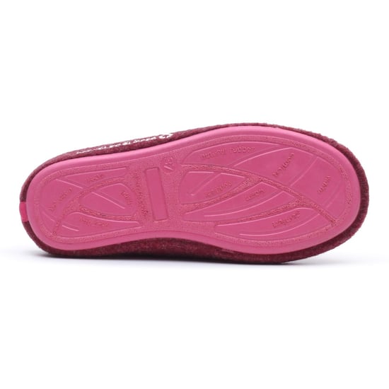 Hush Puppies De Goede Slipper Polyester Dames Bordeaux Slippers - Image 4