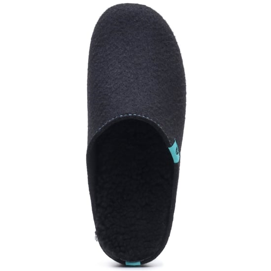 Hush Puppies De Goede Polyester Heren Zwarte Turquoise Slippers - Image 5