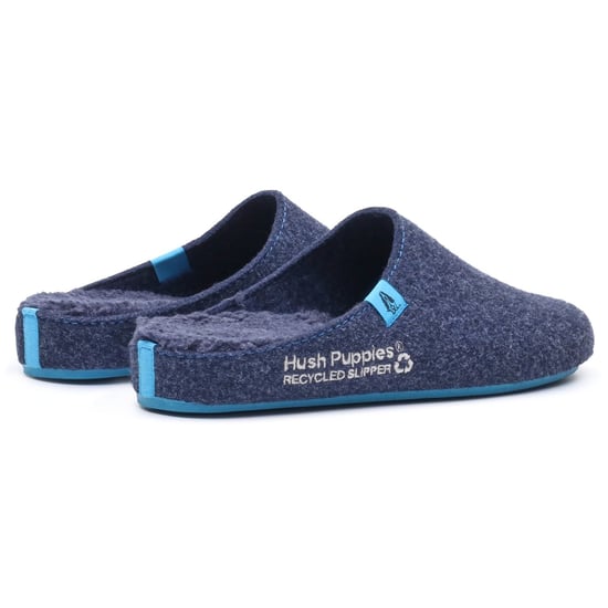 Hush Puppies De Goede Polyester Heren Navy Blauwe Slippers - Image 2