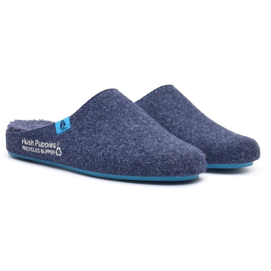 Hush Puppies De Goede Polyester Heren Navy Blauwe Slippers - Image 3