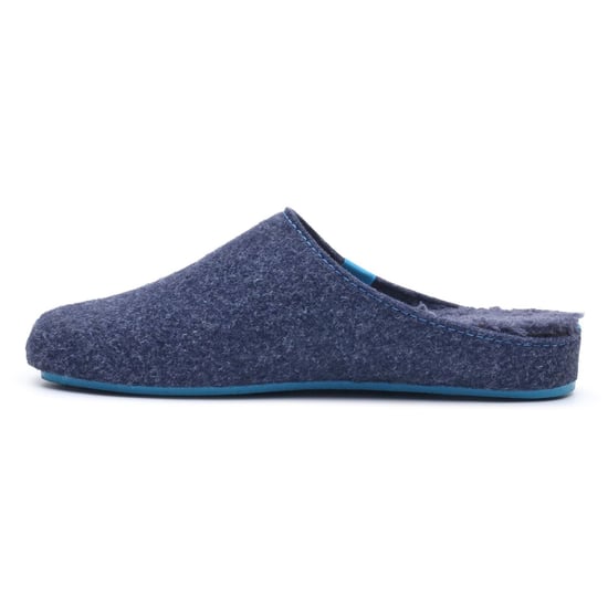 Hush Puppies De Goede Polyester Heren Navy Blauwe Slippers - Image 6