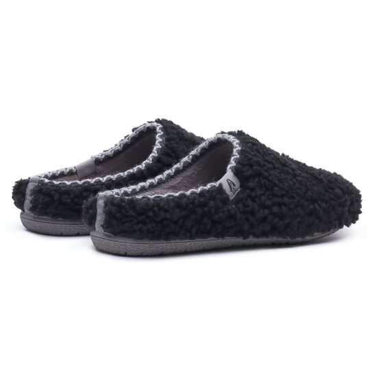 Hush Puppies Goede Textiel Dames Zwarte Slippers - Image 2