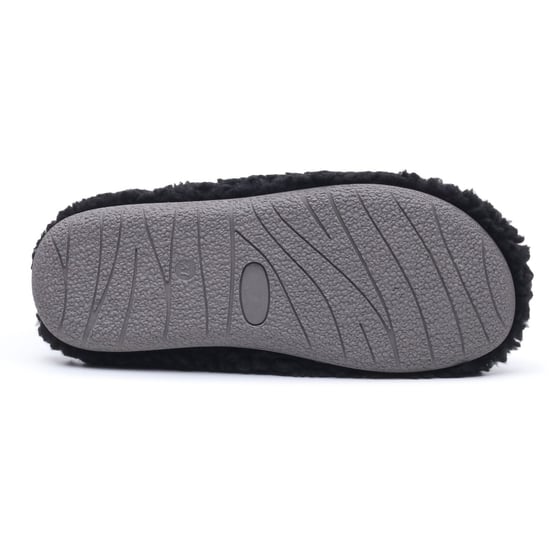 Hush Puppies Goede Textiel Dames Zwarte Slippers - Image 4