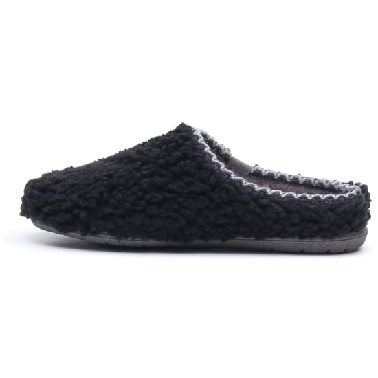 Hush Puppies Goede Textiel Dames Zwarte Slippers - Image 5