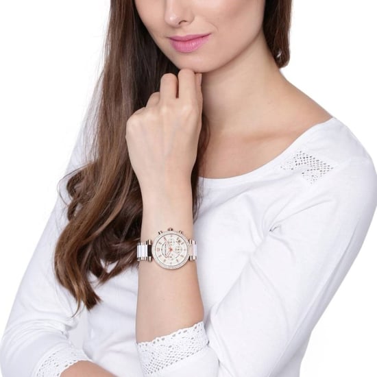 Michael Kors MK5774 Parker Chronograaf Tweekleurig Dameshorloge - Image 4