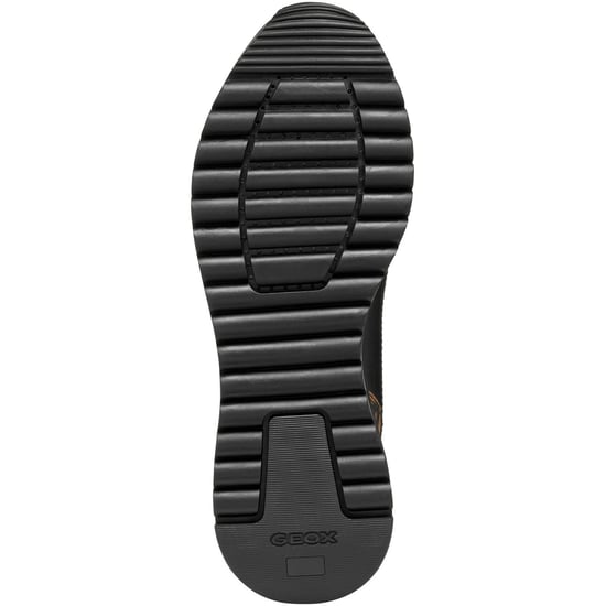 Geox D Desya A Leren Dames Zwarte Sneakers - Image 3