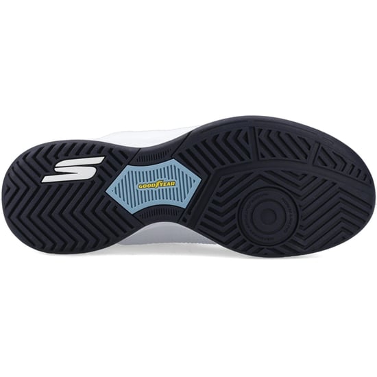 Skechers Slip-ins Relaxed Fit Viper Court Reload Heren Witte/Navy Blauwe Sneakers - Image 3