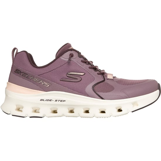 Skechers Glide-Step Pro Textiel Dames Plompe Mesh/Synthetisch/Perzik Afwerking Sneakers - Image 4
