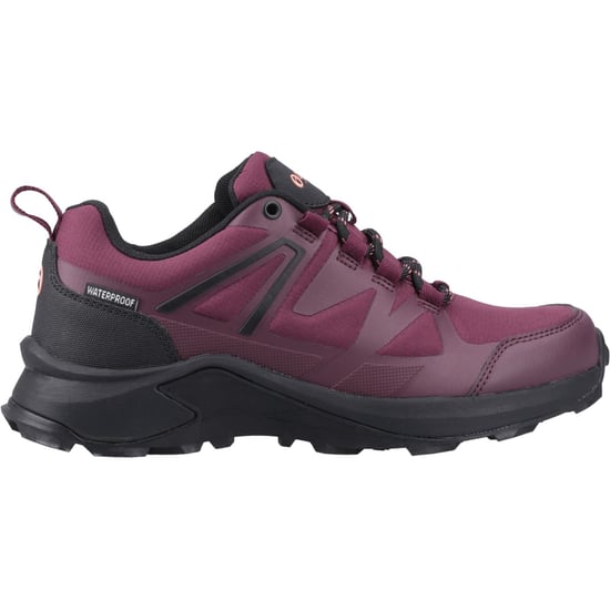 Cotswold Horton Lage Textile Dames Burgundy Wandelschoenen - Image 5