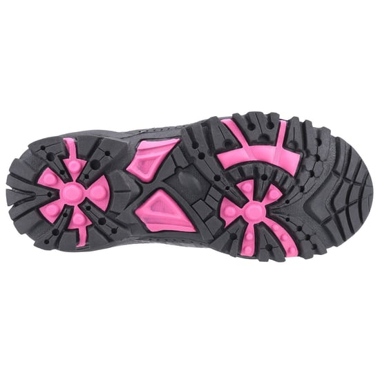 Cotswold Littledean Nylon Meisjes Wandelschoenen Roze/Grijs - Image 3