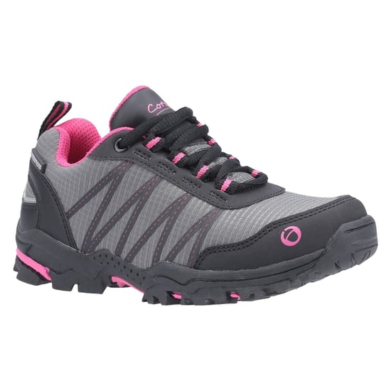 Cotswold Littledean Nylon Meisjes Wandelschoenen Roze/Grijs - Image 5