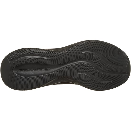 Skechers Ultra Flex 4.0 Polyester Dames Zwart / Zwarte Zool Sneakers - Image 2