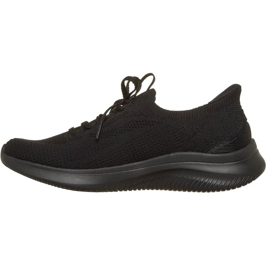 Skechers Ultra Flex 4.0 Polyester Dames Zwart / Zwarte Zool Sneakers - Image 4