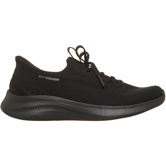 Skechers Ultra Flex 4.0 Polyester Dames Zwart / Zwarte Zool Sneakers - Image 5