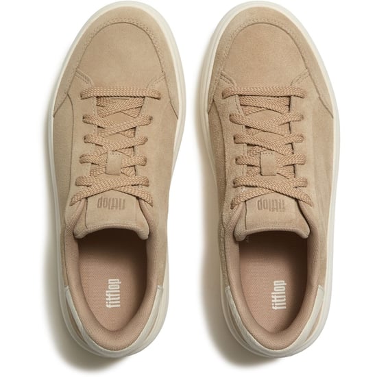 Fitflop RTG Veterschoenen Suède Dames Hazelnoot Sneakers - Image 3