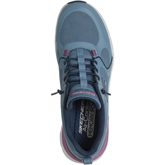 Skechers Glide-Step Pro Textiel Dames Slate Mesh/Magenta Trim Sneakers - Image 3