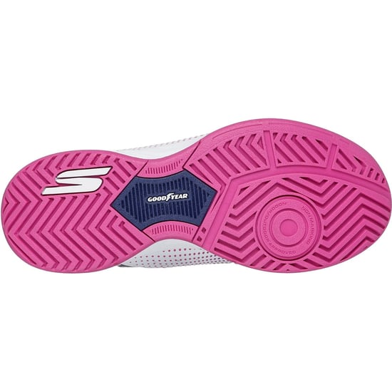 Skechers Slip-ins Relaxed Fit Viper Court Herenschoenen Wit/Marineblauw/Roze - Image 2
