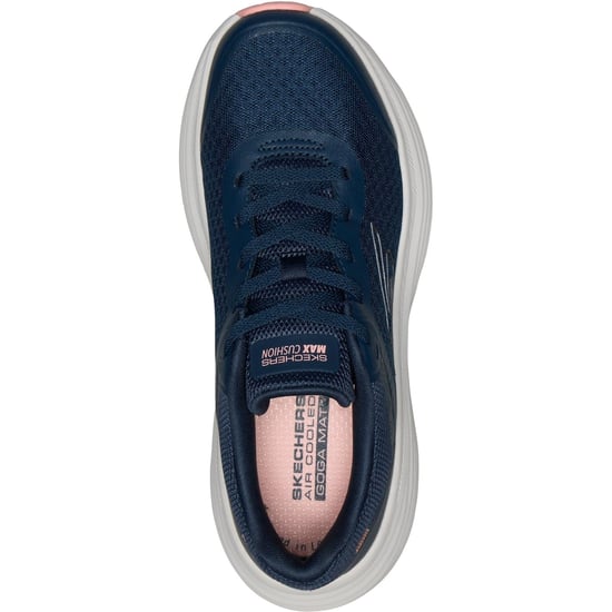 Skechers Max Cushioning Endeavour Dames Navy Synthetische/Roze Accenten Sneakers - Image 3