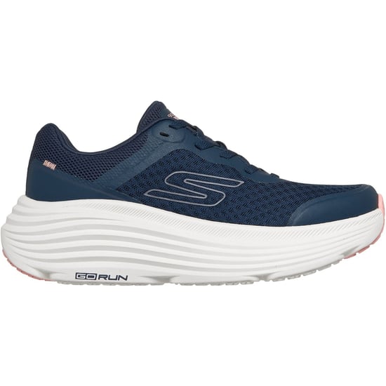 Skechers Max Cushioning Endeavour Dames Navy Synthetische/Roze Accenten Sneakers - Image 4