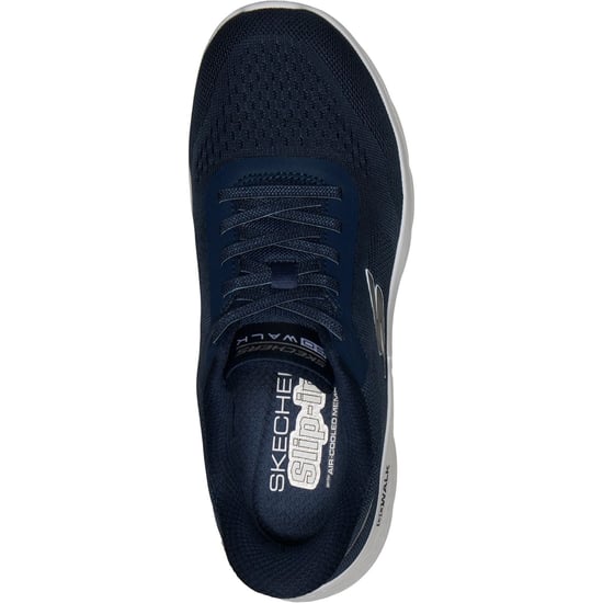 Skechers GO WALK Flex Azriel Textiel Dames Navy Textiel/Navy Accent Sneakers - Image 3