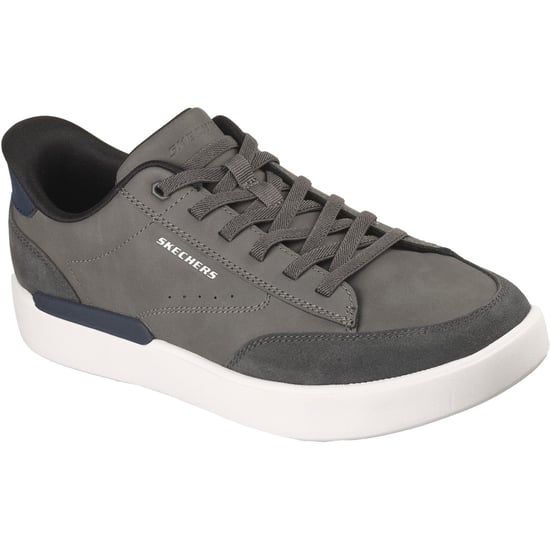 Skechers Verloma Radical Heren Charcoal Synthetische / Suede Sneakers - Image 1