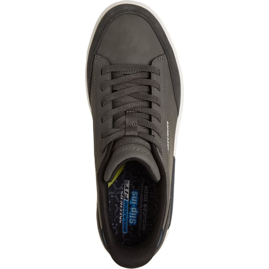 Skechers Verloma Radical Heren Charcoal Synthetische / Suede Sneakers - Image 3
