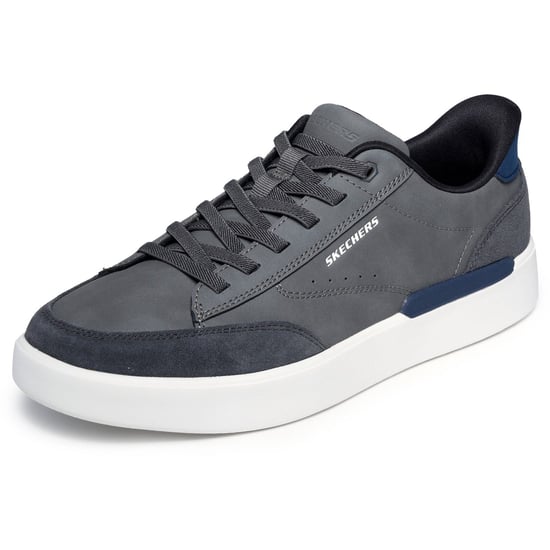 Skechers Verloma Radical Heren Charcoal Synthetische / Suede Sneakers - Image 5