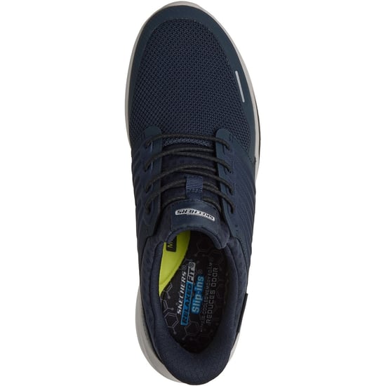 Skechers Slade Luther Heren Navy Synthetische / Mesh Sneakers - Image 3