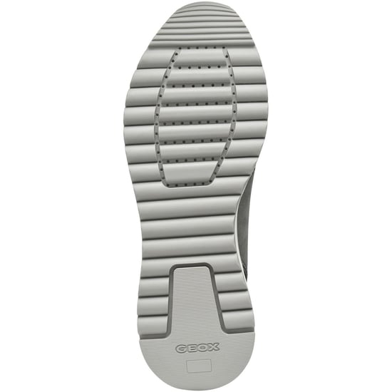 Geox D Desya A Leren Dames Donkergrijze/Gun Sneakers - Image 3