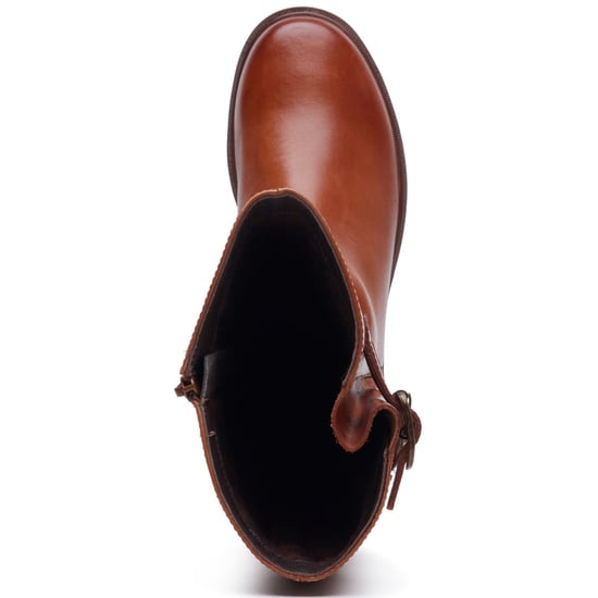 Hush Puppies Tallulah Leren Dames Tan Laarzen - Image 5
