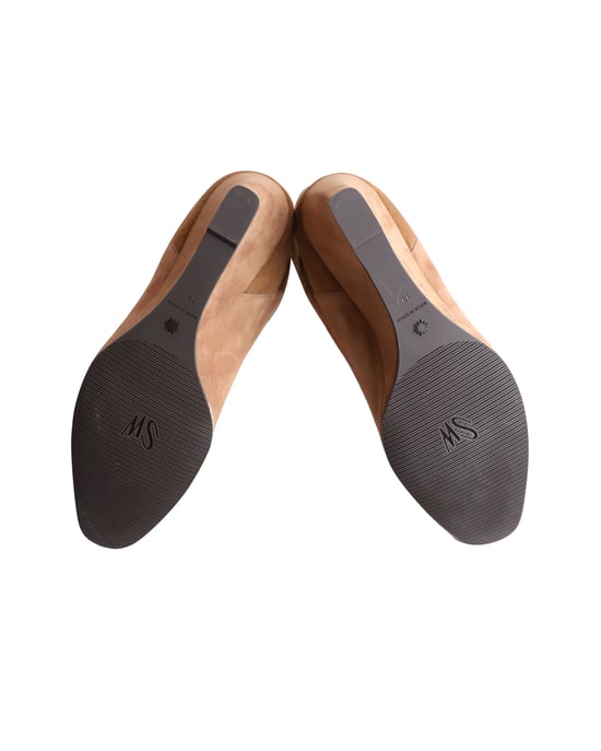 Stuart Weitzman Blaire knielaarzen in bruin suède - Image 5
