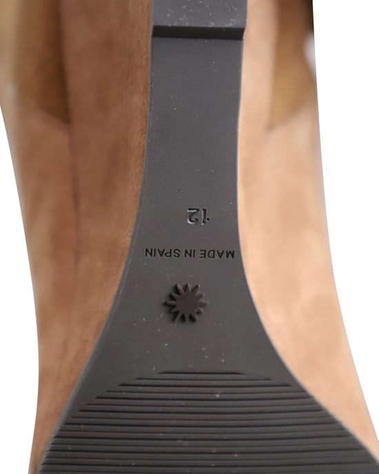 Stuart Weitzman Blaire knielaarzen in bruin suède - Image 6