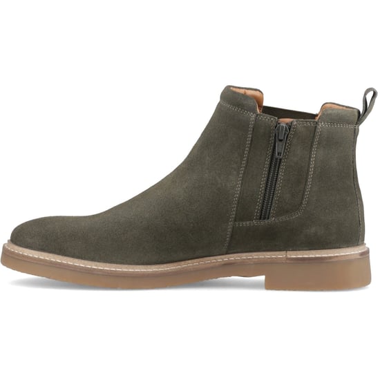 Hush Puppies Gareth Chelsea Leren Heren Khaki Boots - Image 4