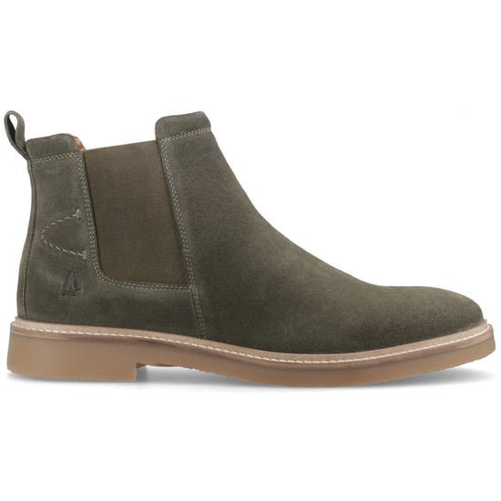 Hush Puppies Gareth Chelsea Leren Heren Khaki Boots - Image 5