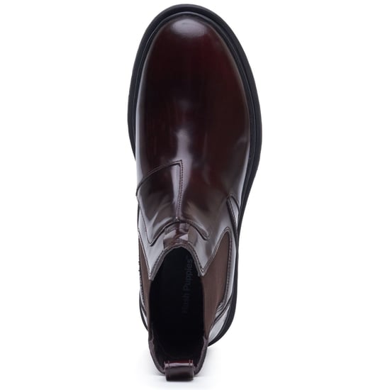 Hush Puppies Jamie Leather Men's Bordeaux Boots - Image 5