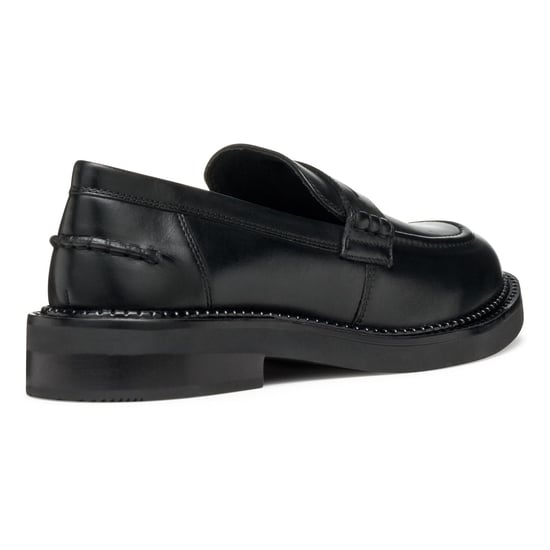 Geox D Serilda E Leren Vrouwen Zwarte Mocassinschoenen - Image 2