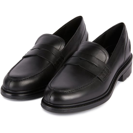 Geox D Walk Pleasure F Leren Dames Zwarte Mocassinschoenen - Image 3