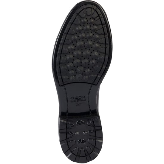 Geox D Walk Pleasure F Leren Dames Zwarte Mocassinschoenen - Image 4