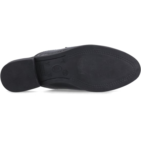 Hush Puppies Calla Leren Dames Zwarte Muilezels - Image 3