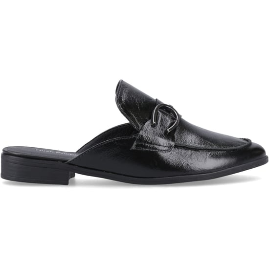 Hush Puppies Calla Leren Dames Zwarte Muilezels - Image 5