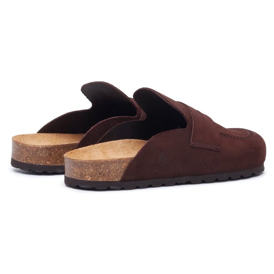 Hush Puppies Briar Gesloten Neus Suède Dames CHOCOLADE Muilen - Image 2