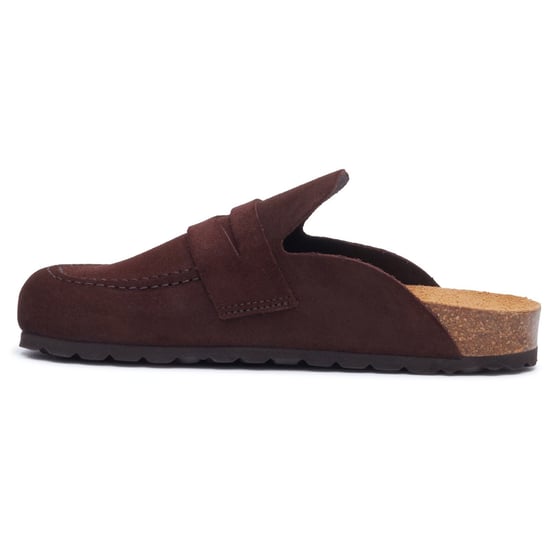 Hush Puppies Briar Gesloten Neus Suède Dames CHOCOLADE Muilen - Image 6