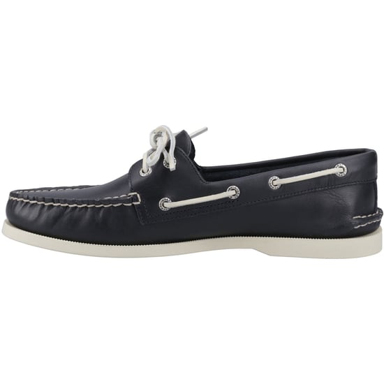 Sperry Authentieke 2 Oog Leer Heren Marineblauwe Bootschoenen - Image 4