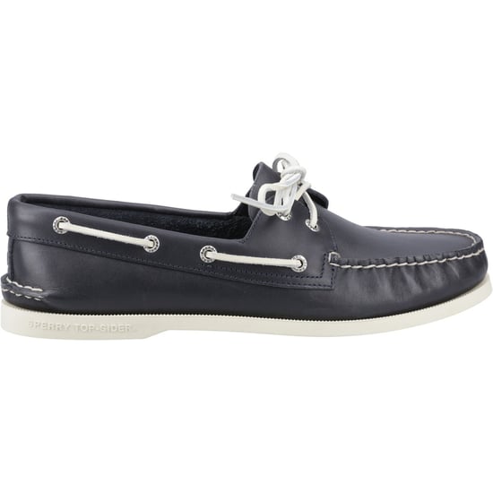 Sperry Authentieke 2 Oog Leer Heren Marineblauwe Bootschoenen - Image 5