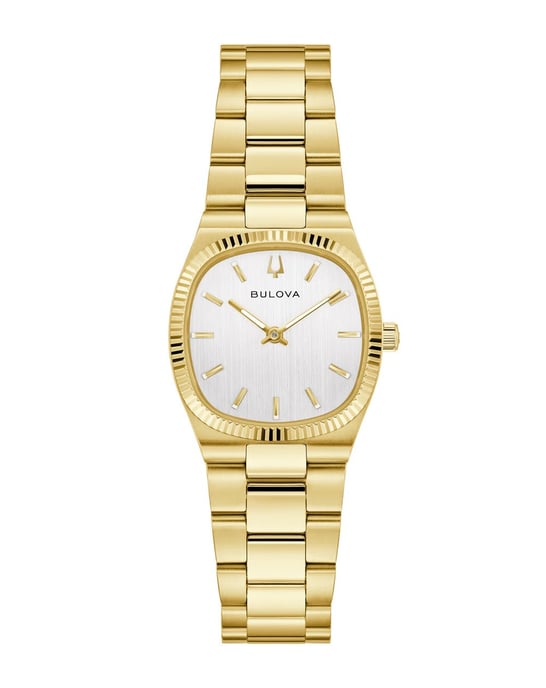 Bulova Super Seville Mini Dames Horloge Goudkleurig 97L189 - Image 1