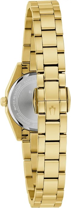 Bulova Surveyor Mini Dames Horloge Goudkleurig 97L190 - Image 2