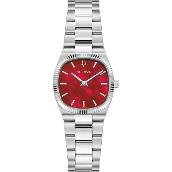 Bulova Super Seville Mini Dames Horloge Zilverkleurig 96L354 - Image 1