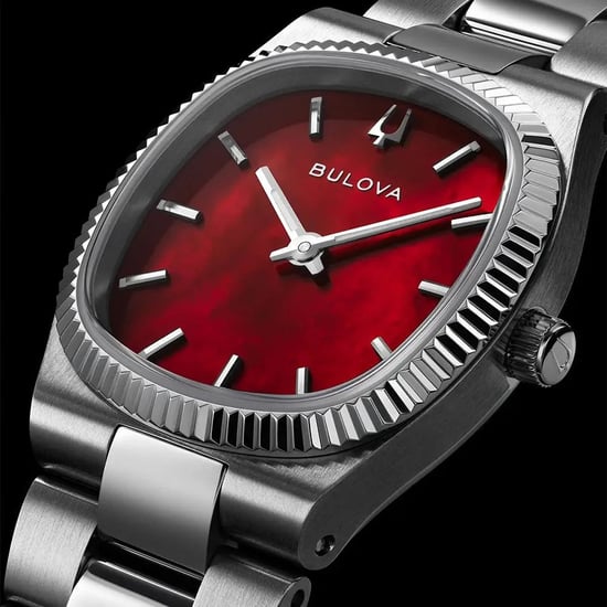 Bulova Super Seville Mini Dames Horloge Zilverkleurig 96L354 - Image 3