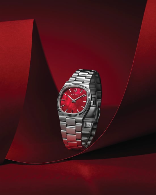 Bulova Super Seville Mini Dames Horloge Zilverkleurig 96L354 - Image 4