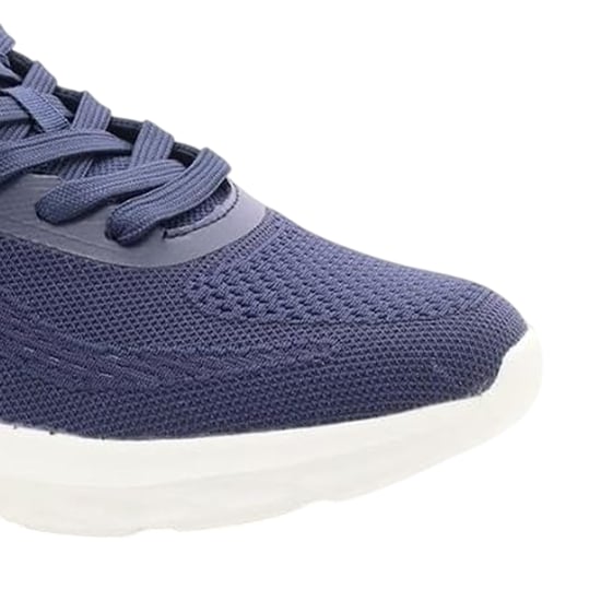 Ellesse Heren Como leren platte sportschoenen (Marine) - Image 3